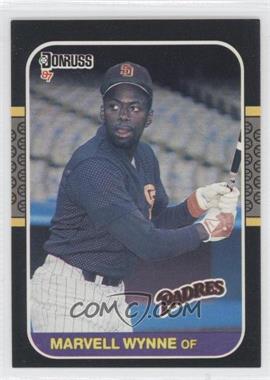 1987 Donruss - [Base] #411 - Marvell Wynne