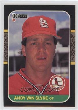 1987 Donruss - [Base] #417 - Andy Van Slyke