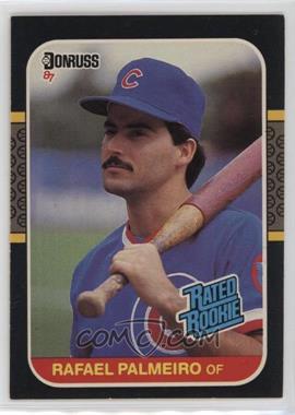 1987 Donruss - [Base] #43 - Rated Rookie - Rafael Palmeiro [EX to NM]