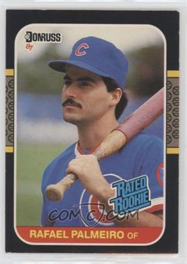 1987 Donruss - [Base] #43 - Rated Rookie - Rafael Palmeiro [EX to NM]