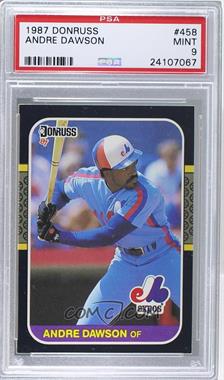 1987 Donruss - [Base] #458 - Andre Dawson [PSA 9 MINT]