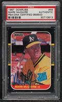 Rated Rookie - Mark McGwire [PSA/DNA Encased]