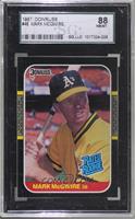 Rated Rookie - Mark McGwire [SGC 88 NM/MT 8]