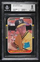 Rated Rookie - Mark McGwire [BGS 8 NM‑MT]
