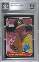 Rated Rookie - Mark McGwire [BGS 8.5 NM‑MT+]