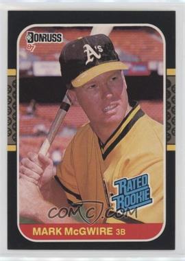 1987 Donruss - [Base] #46 - Rated Rookie - Mark McGwire