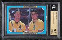 Mark McGwire, Jose Canseco [BGS 9.5 GEM MINT]