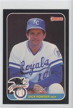 1987 Donruss All-Stars - [Base] #10 - Dick Howser