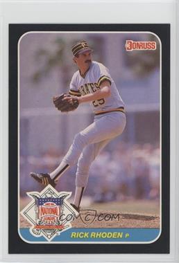 1987 Donruss All-Stars - [Base] #24 - Rick Rhoden