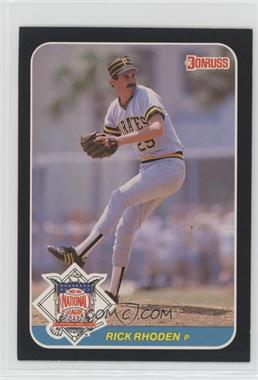 1987 Donruss All-Stars - [Base] #24 - Rick Rhoden