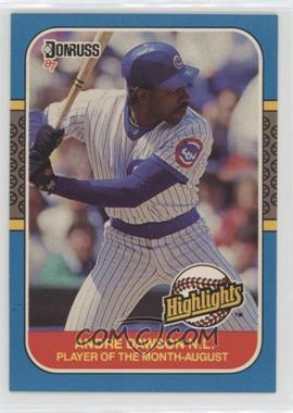 1987 Donruss Highlights - [Base] #31 - Andre Dawson