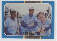 Toronto Blue Jays Team, Fred McGriff, Rob Ducey, Ernie Whitt