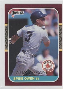 1987 Donruss Opening Day - Box Set [Base] #185 - Spike Owen