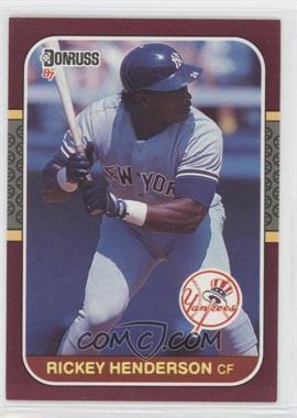 1987 Donruss Opening Day - Box Set [Base] #248 - Rickey Henderson