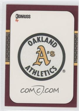 1987 Donruss Opening Day - Box Set [Base] #251 - Oakland Athletics Team