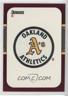 1987 Donruss Opening Day - Box Set [Base] #251 - Oakland Athletics Team