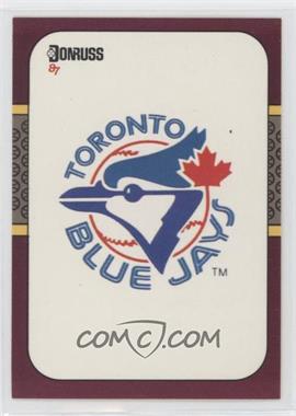 1987 Donruss Opening Day - Box Set [Base] #252 - Toronto Blue Jays Team