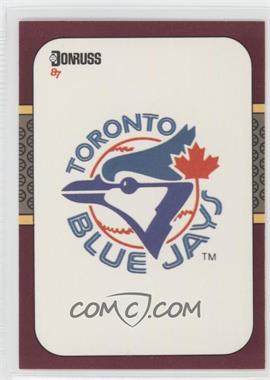 1987 Donruss Opening Day - Box Set [Base] #252 - Toronto Blue Jays Team