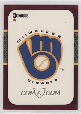 1987 Donruss Opening Day - Box Set [Base] #254 - Milwaukee Brewers Team