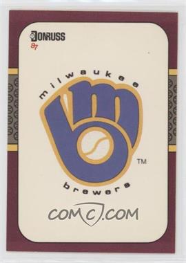 1987 Donruss Opening Day - Box Set [Base] #254 - Milwaukee Brewers Team
