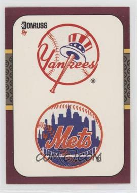 1987 Donruss Opening Day - Box Set [Base] #272 - New York Yankees, New York Mets