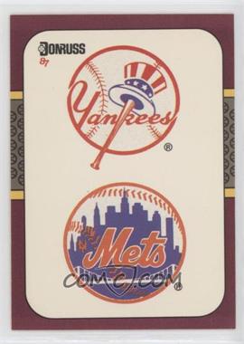 1987 Donruss Opening Day - Box Set [Base] #272 - New York Yankees, New York Mets