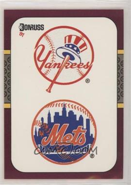 1987 Donruss Opening Day - Box Set [Base] #272 - New York Yankees, New York Mets