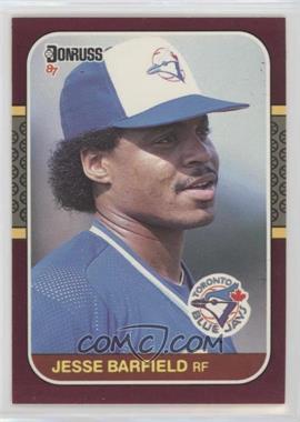 1987 Donruss Opening Day - Box Set [Base] #34 - Jesse Barfield