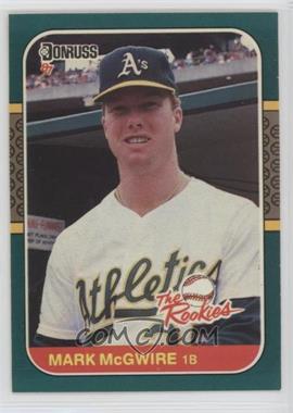 1987 Donruss The Rookies - Box Set [Base] #1 - Mark McGwire