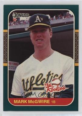 1987 Donruss The Rookies - Box Set [Base] #1 - Mark McGwire