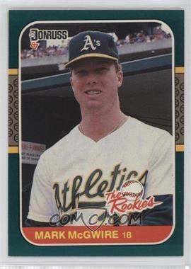 1987 Donruss The Rookies - Box Set [Base] #1 - Mark McGwire