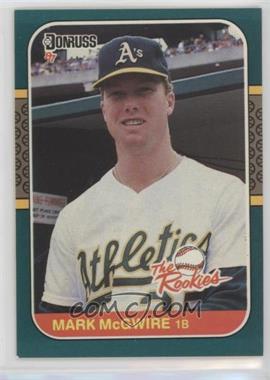 1987 Donruss The Rookies - Box Set [Base] #1 - Mark McGwire