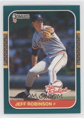 1987 Donruss The Rookies - Box Set [Base] #13 - Jeff Robinson