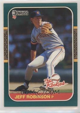 1987 Donruss The Rookies - Box Set [Base] #13 - Jeff Robinson