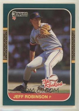 1987 Donruss The Rookies - Box Set [Base] #13 - Jeff Robinson