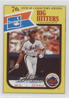 1987 Drake's Big Hitters/Super Pitchers - [Base] #1 - Darryl Strawberry