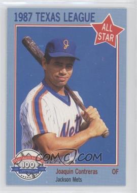 1987 Feder Texas League All Stars - [Base] #16 - Joaquin Contreras