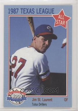 1987 Feder Texas League All Stars - [Base] #17 - Jim St. Laurent