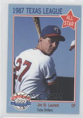 1987 Feder Texas League All Stars - [Base] #17 - Jim St. Laurent