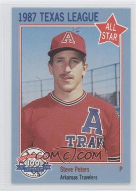 1987 Feder Texas League All Stars - [Base] #19 - Steve Peters