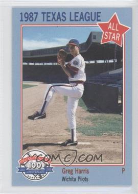1987 Feder Texas League All Stars - [Base] #23 - Greg Harris
