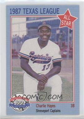 1987 Feder Texas League All Stars - [Base] #27 - Charlie Hayes
