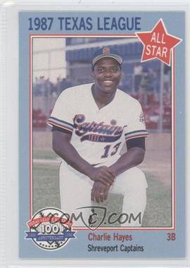 1987 Feder Texas League All Stars - [Base] #27 - Charlie Hayes