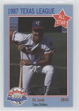 1987 Feder Texas League All Stars - [Base] #9 - Ed Jurak