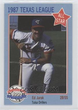 1987 Feder Texas League All Stars - [Base] #9 - Ed Jurak