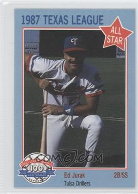 1987 Feder Texas League All Stars - [Base] #9 - Ed Jurak