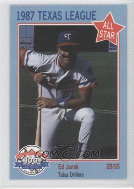 1987 Feder Texas League All Stars - [Base] #9 - Ed Jurak
