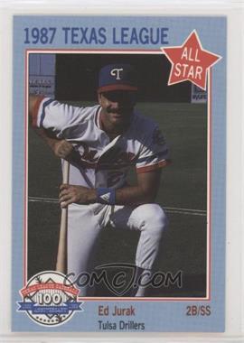 1987 Feder Texas League All Stars - [Base] #9 - Ed Jurak