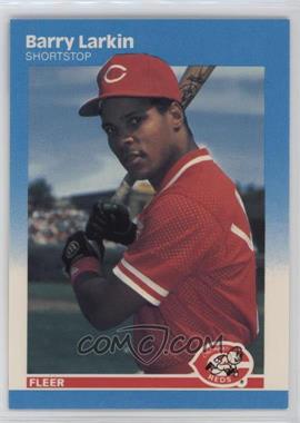 1987 Fleer - [Base] - Factory Set Glossy #204 - Barry Larkin