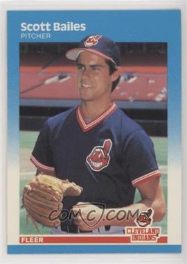 1987 Fleer - [Base] - Factory Set Glossy #242 - Scott Bailes